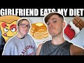 MY GIRLFRIEND FOLLOWED MY DIET FOR THE DAY