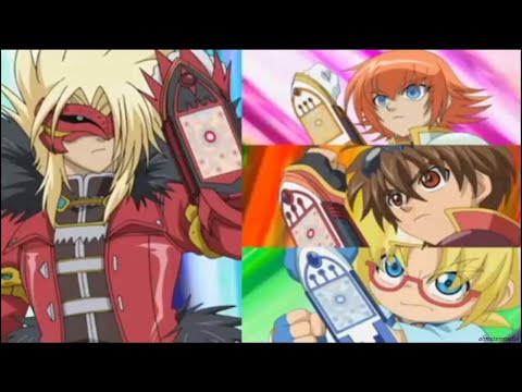 Bakugan amv Dan, Mira, & Marucho vs Spectra