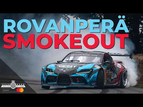 WRC Champion Kalle Rovanperä makes DRIFTING debut at Goodwood