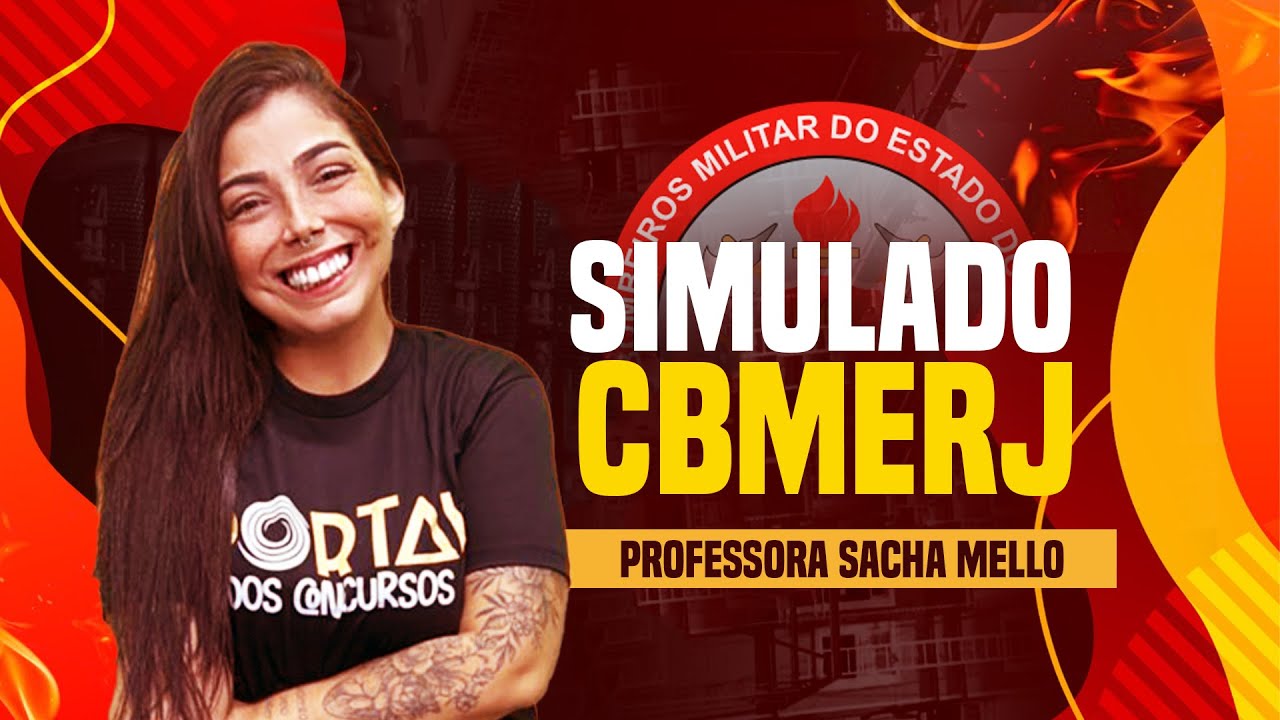 Concurso CBMERJ - Banca IDECAN - Simulado Português - Prof.ª Sacha Mello - Portal dos Concursos