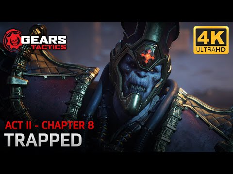 Gears Tactics - Act II - Chapter 8: Trapped (Boss Fight: Corpser)