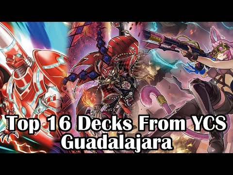 Yu-Gi-Oh! YCS Guadalajara Top 16 Decks | Tri-Brigade Branded, Despia + More