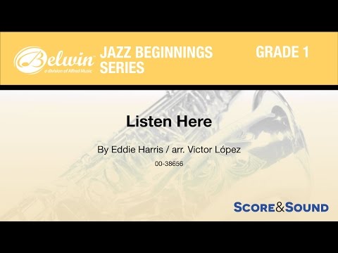 Listen Here arr. Victor López - Score & Sound