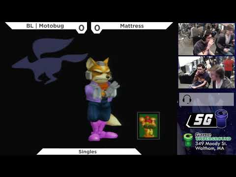 SG 22.5 SSBM - BL | Motobug (Fox) vs. Mattress (Samus) - Melee WR1
