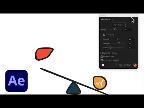 Easy Bounce Free & Pro - aescripts + aeplugins 