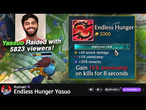 Yassuo watched me BREAK his main with this NEW ITEM