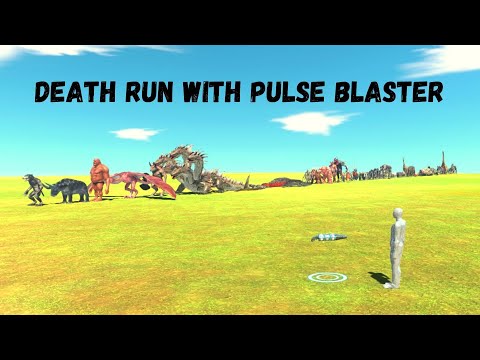 Death Run With Pulse Blaster ARBS |Animal Revolt Battle Simulator