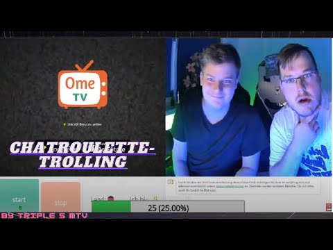 Wir trollen Leute auf OmeTV!  #Trollstream #TripleS