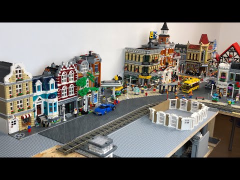 Bau einer Lego Stadt Teil 78. - Der Bäcker zieht ein