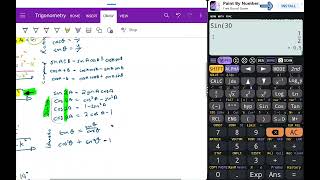 Trig 6 Eg 17 h Values represented as letters