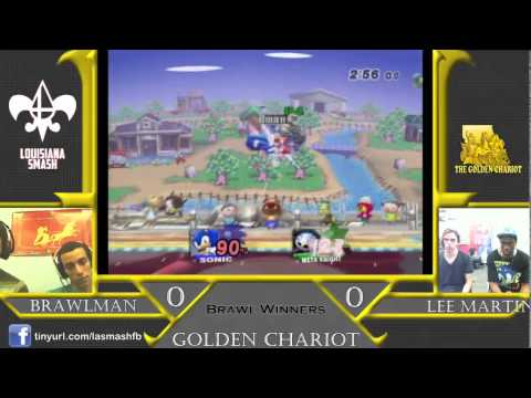 Golden Chariot Brawl - Brawlman vs Lee Martin