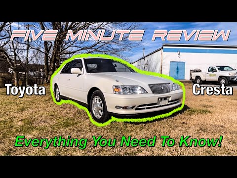 1JZ Toyota Cresta - EVERYTHING You Need To Know (In 5 Minutes)
