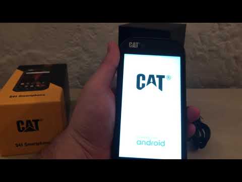 CAT s41 unboxing and all the features on the cat s41.