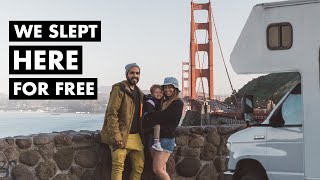 We Slept Under the Golden Gate Bridge for FREE | RV Living | California Road Trip Ep. 5