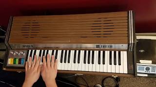 Video thumbnail for Farfisa Matador M Demo by Walker Gibson