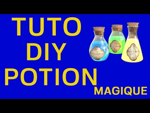 Tuto DIY: Fabrique ta potion comme un magicien