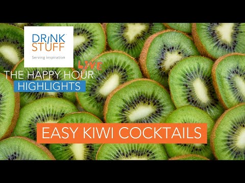 2 Kiwi Cocktails for Birthday Girl Britta | Drinkstuff Happy Hour Highlights