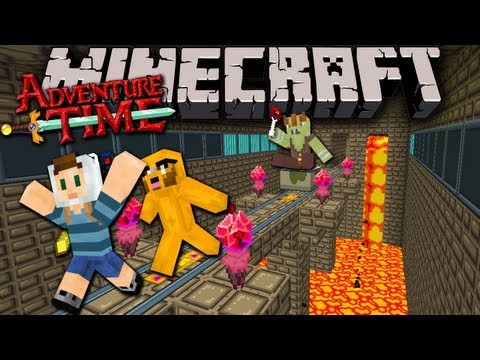 Minecraft: Adventure Time! Map Quest in Ooo with Jake - Ep.6 -- Goblin Minecart Ride