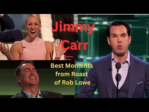 Jimmy Carr's Best Moments From Roast Of Rob Lowe