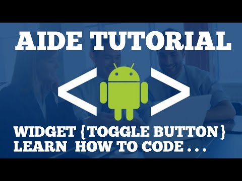 Aide Widget Toggle Button Tutorial