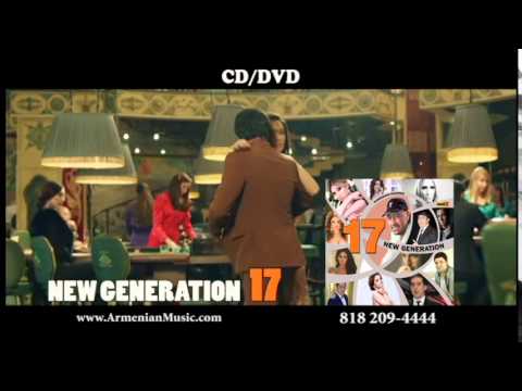 NEW GENERATION 17 ARMENIAN MUSIC CD DVD BY HAMIK G MUSIC