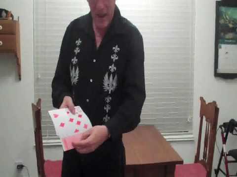 Devin Knight's Backstage Monte Card Trick