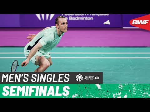 Orleans Masters Badminton 2025 | Nhat Nguyen (IRL) vs. Alex Lanier (FRA) [4] | SF