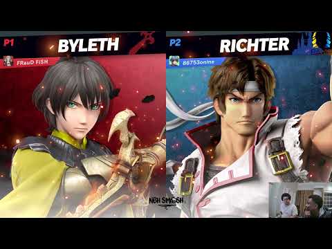 NBH Smash Online Bi-Weekly 6 Grand Finals - Fraudfish (Byleth) vs 86753onine (Belmont & Byleth)