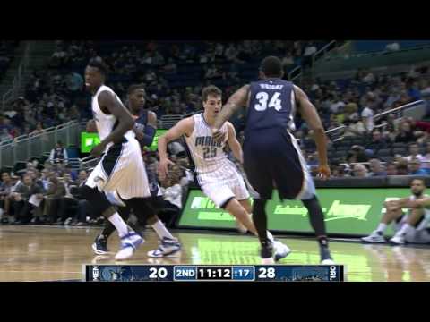 2015-10-23 NBA PS Mario Hezonja vs Memphis