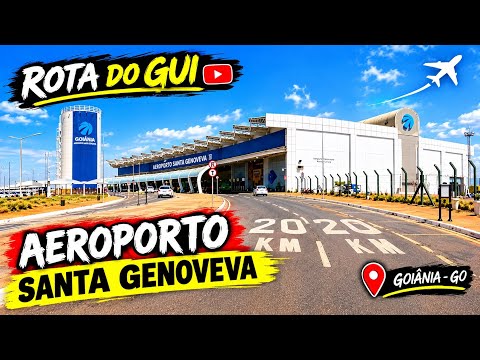 ✈️ Rota do Gui no Aeroporto Santa Genoveva – Goiânia!