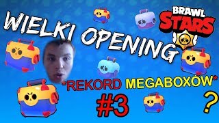 Miniaturka - Brawl Stars Opening #3 Otwieramy Pierwsze MegaBoxy i wyniki konkursu