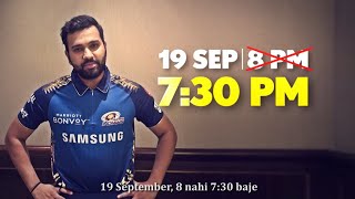 Dream11 IPL 2020: Rohit Sharma has an important message!