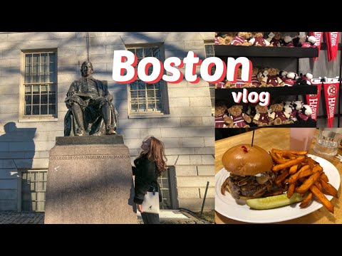 [🇺🇸보스턴여행 브이로그] 역대급 인생 햄버거를 만난 보스턴🍔| 하버드 탐방, 손더 sonder 907 메인, 바틀리버거