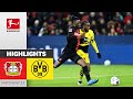 Hard Fight in the Top Game | Bayer Leverkusen - Dortmund 1-1 | Highlights | MD 13 – Bundesliga