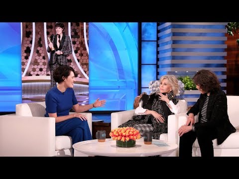 フィービー・ウォーラー＝ブリッジ、ゴールデングローブで多くのスターとブラッシュアップ (Phoebe Waller-Bridge Brushed Up Against a Lot of Stars at Golden Globes)