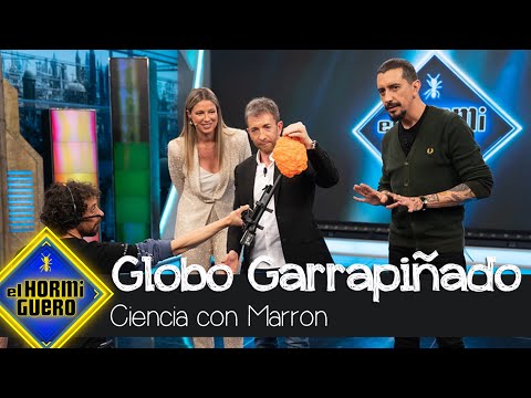 Marron crea un globo garrapiñado - El Hormiguero