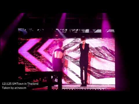 [Fancam] 121125 TVXQ - Catch Me @ SMTown in Thailand [Screen]