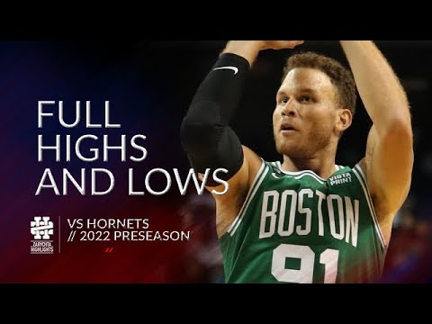 Blake Griffin Full Highs and Lows vs Hornets 2022 Preseason