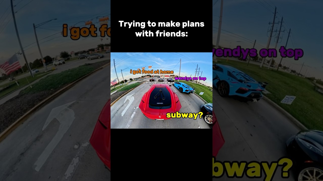 Even supercars can't make up their minds 🤣