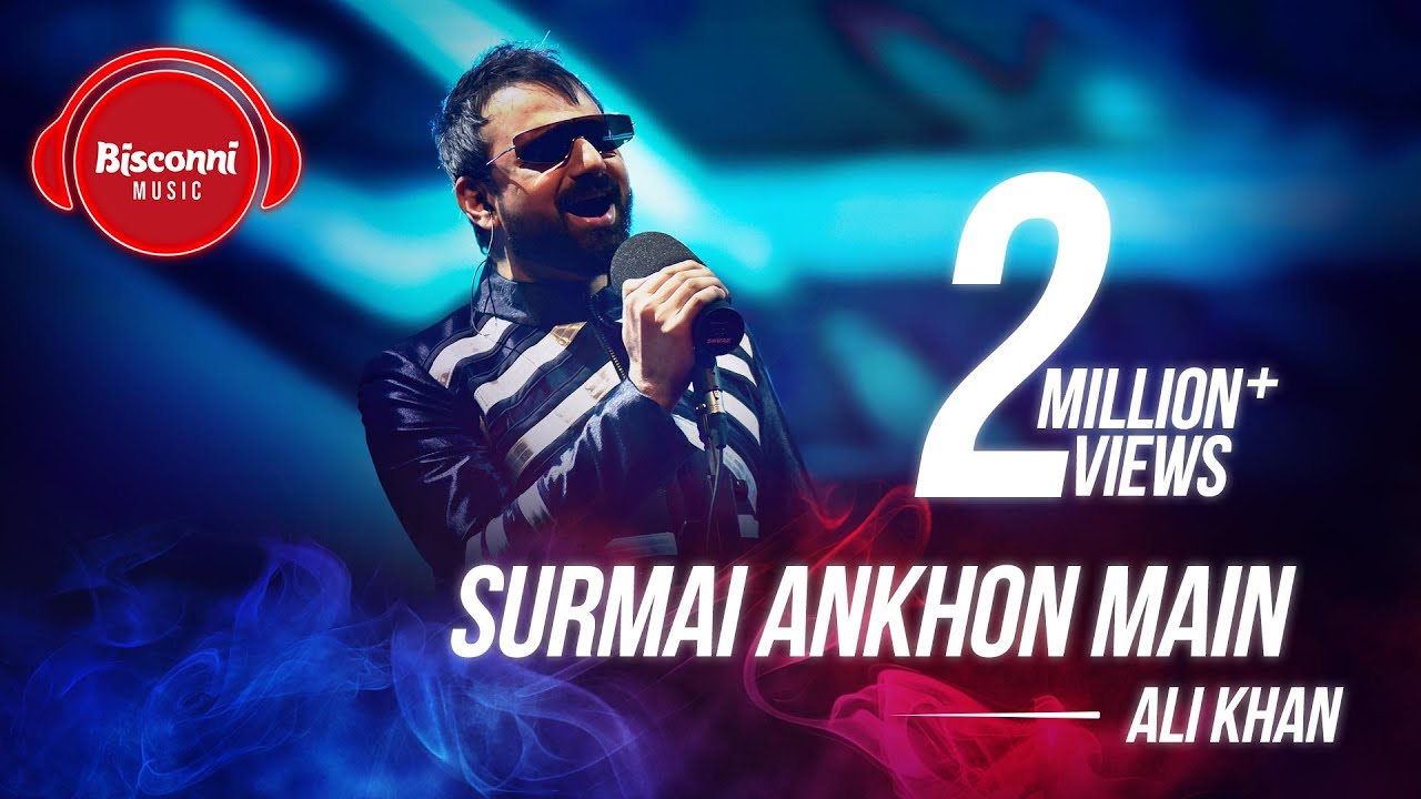 Surmai Ankhon Main Lyrics | Bisconni Music | Ali Khan