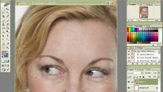remove eye wrinkles step by step photoshop tutorial