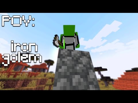 Pov: you are iron golem in Dream's speedrun