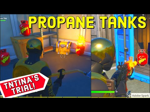 Destroy Structures With Propane Tanks Best Location! - TNTINA's TRIAL Challenges - Week 3 Fortnite