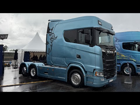 Scania’s new Longline - 2025 Scania 730S V8 Longline - Exterior & Interior