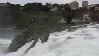 preview picture of video 'Rhein falls, Switzerland'