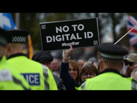 LIVE - No To Digital ID Protest - Marble Arch - London