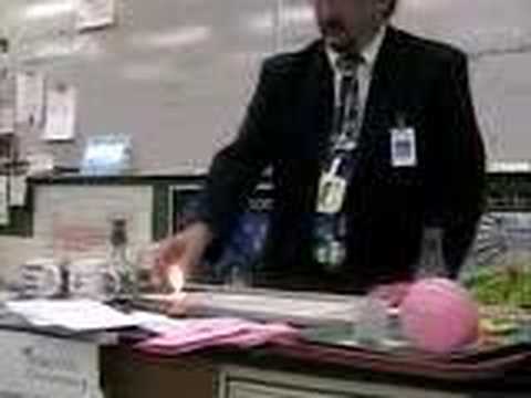 Chemistry Teacher's Explosive Demos