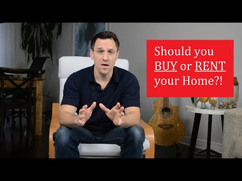 Should you BUY or RENT your home!? Which is better financially over time?