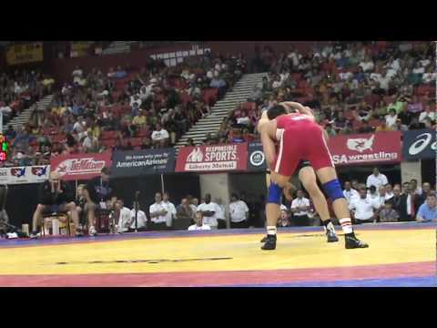 FS 84kg Final Match 1 - Cael Sanderson vs. Jake Herbert