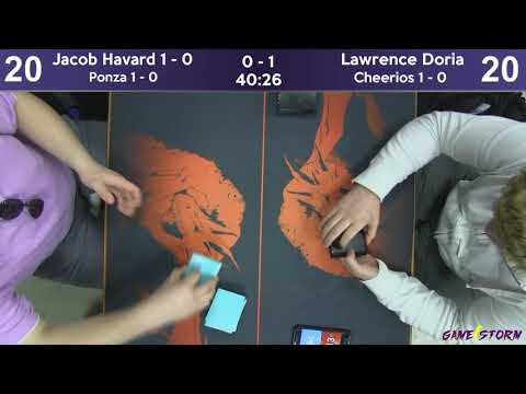 Jacob Havard (Ponza) vs Lawrence Doria (Cheerios) -  Sunday Night Modern 3/17/19